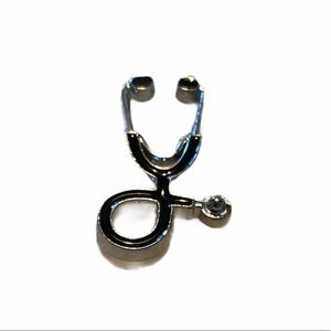 New Stethoscope Nurse Pin